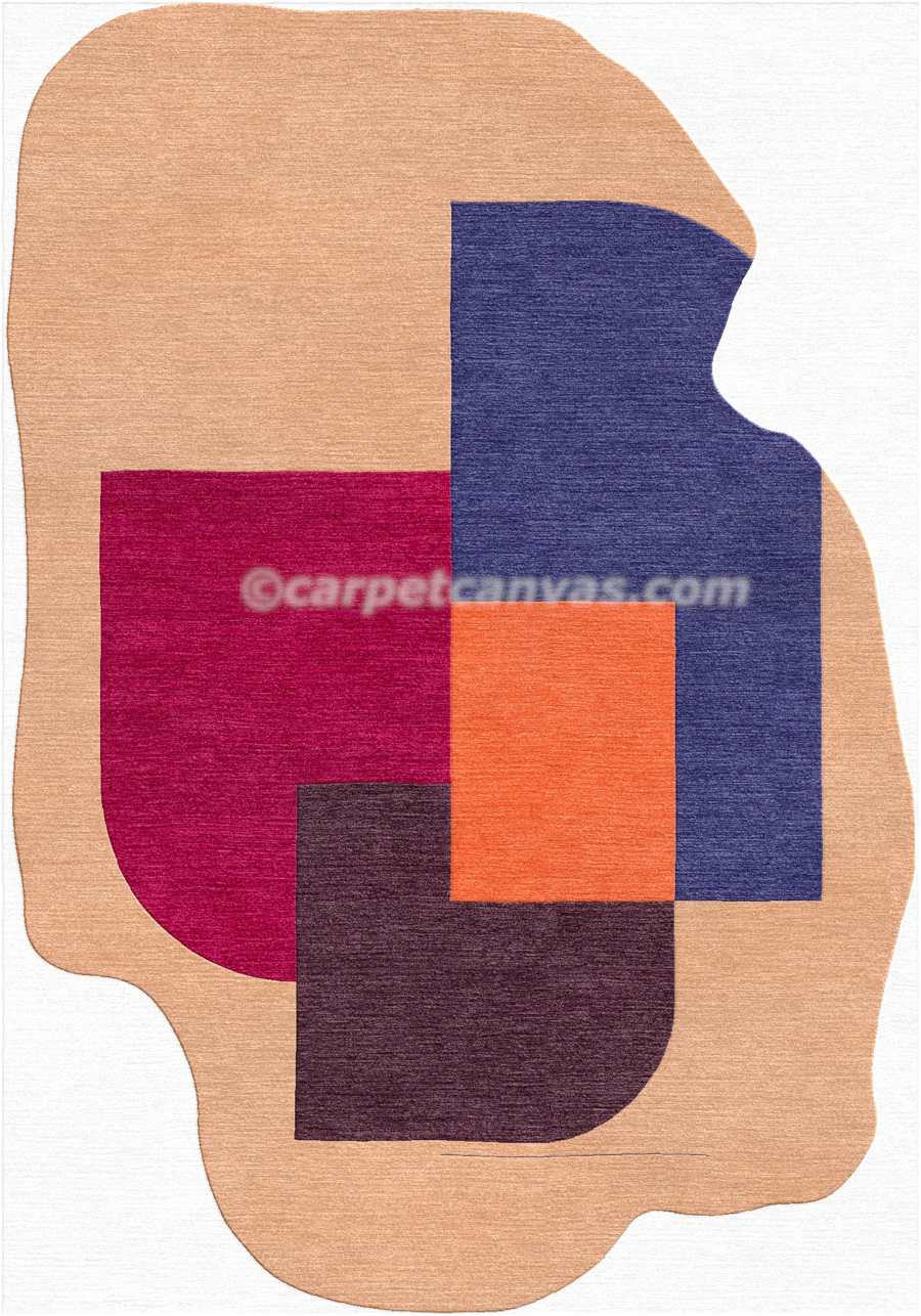 Hand tufted wool rug - Romana