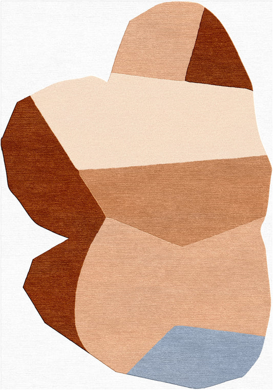 Hand tufted wool rug - Alice