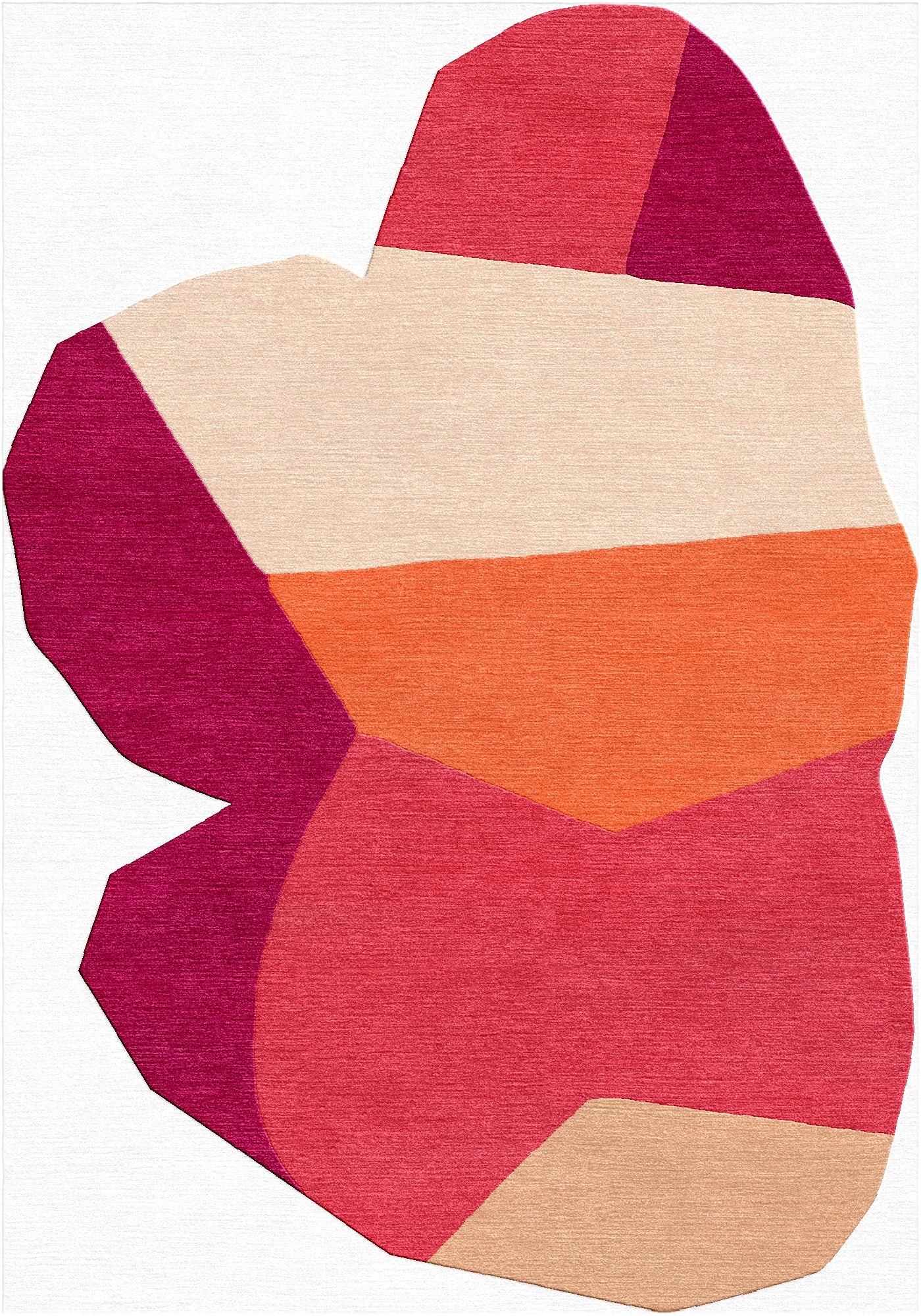 Hand tufted wool rug - Alice