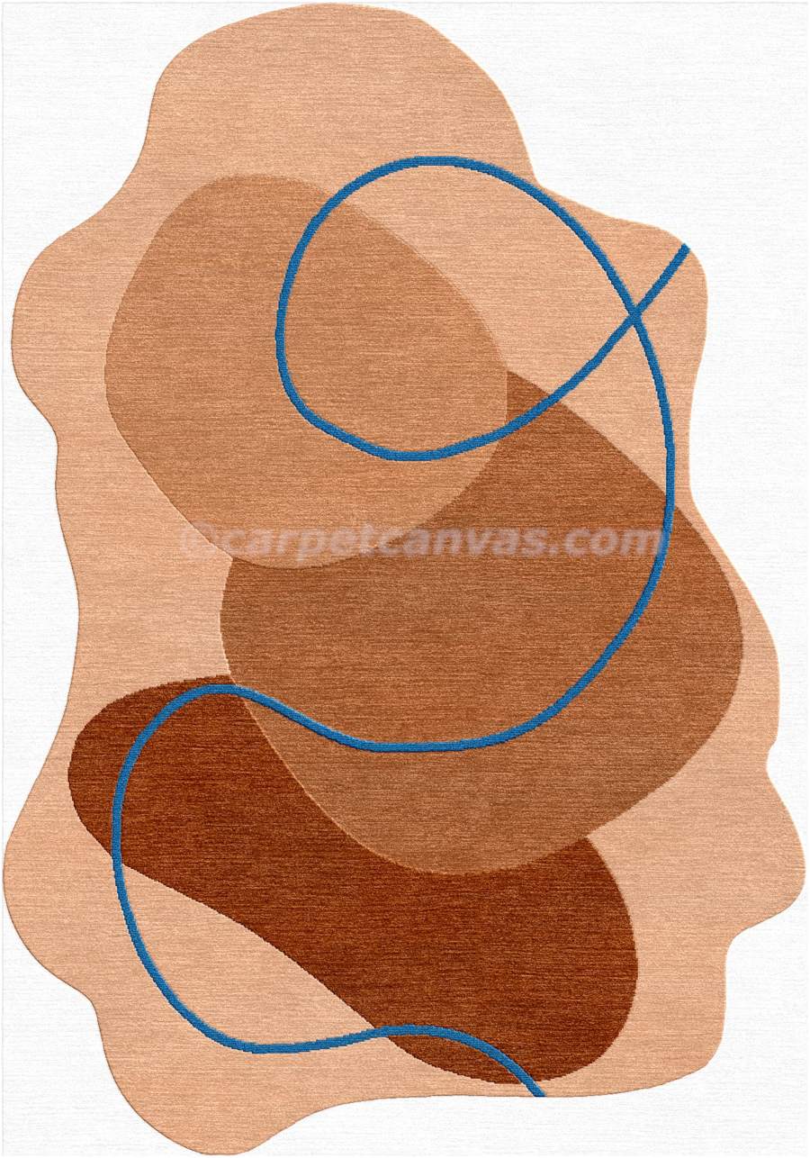 Hand tufted wool rug - Aura