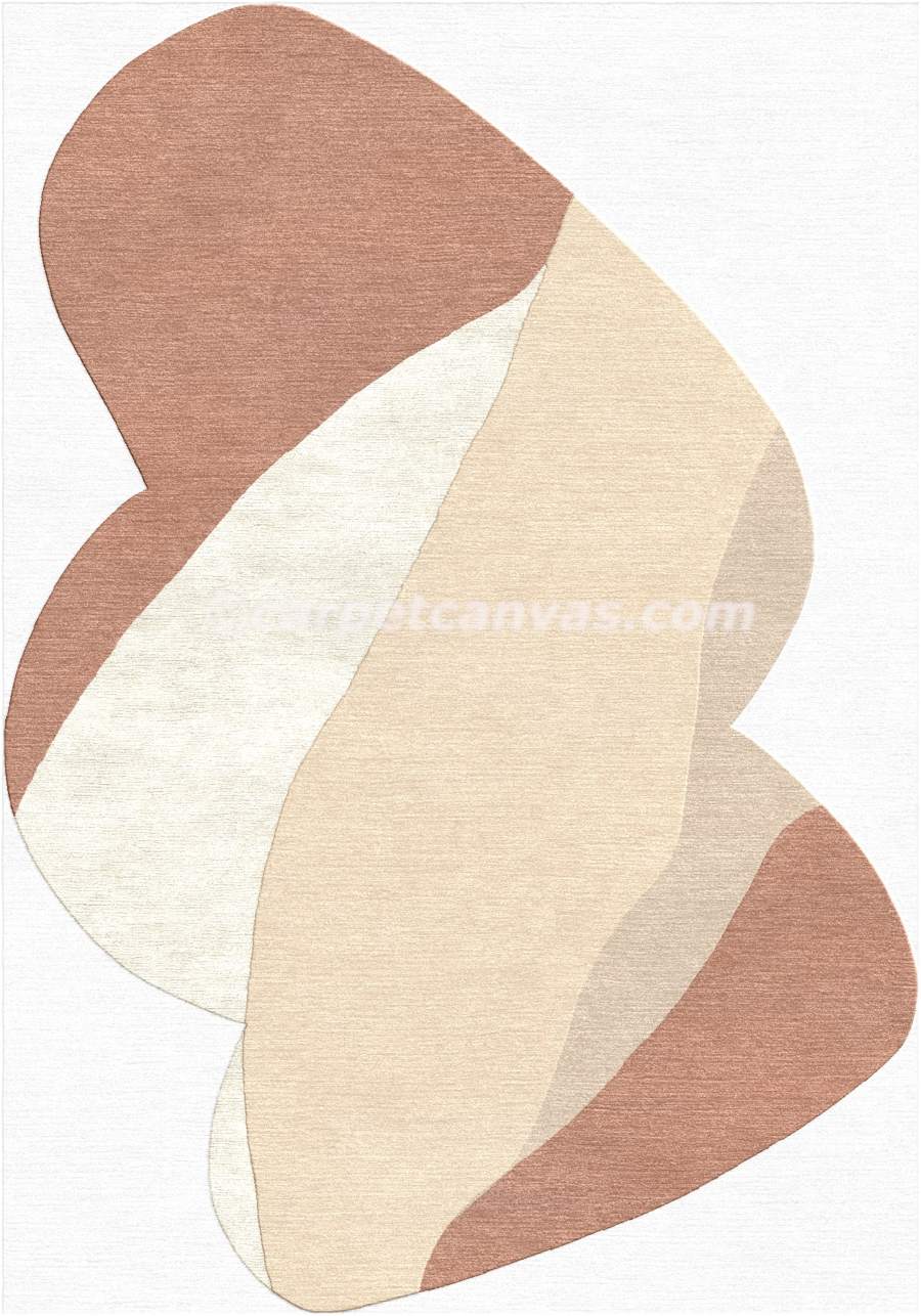Hand tufted wool rug - Celia