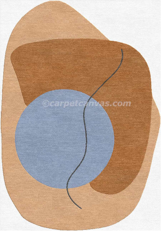 Hand tufted wool rug - Helia