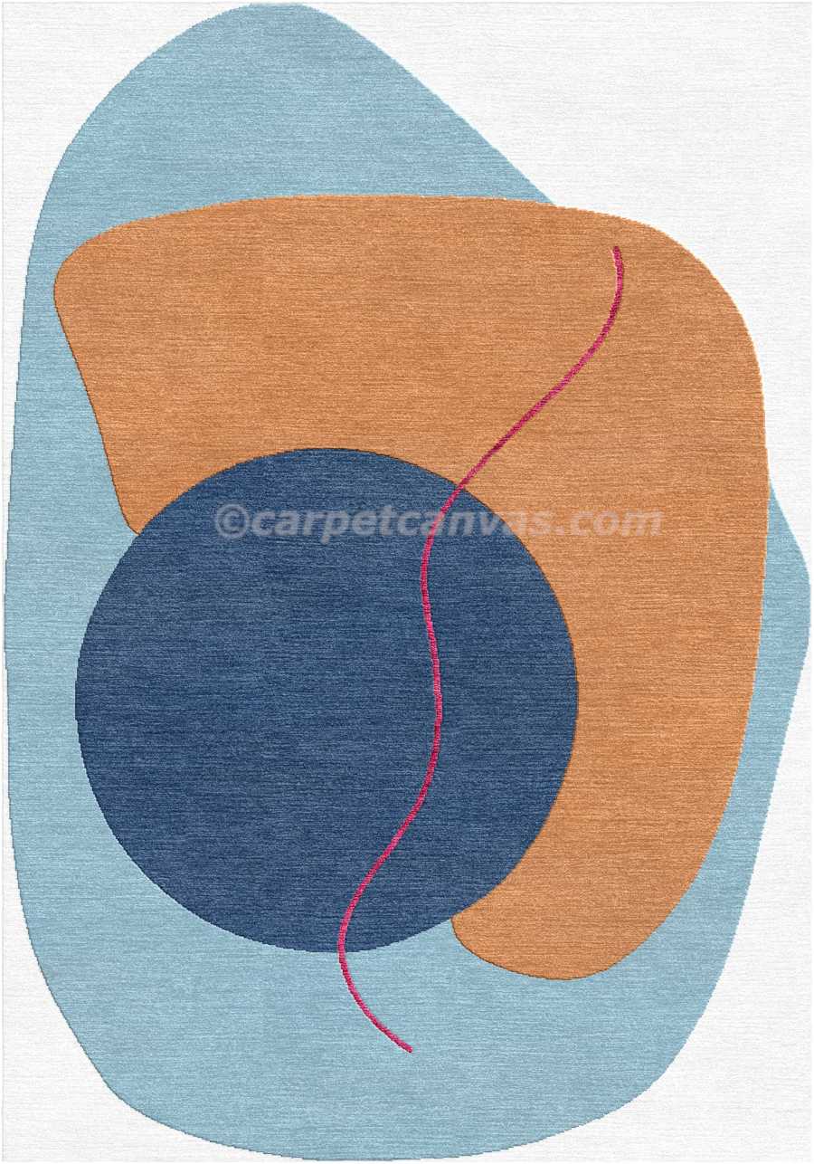 Hand tufted wool rug - Helia