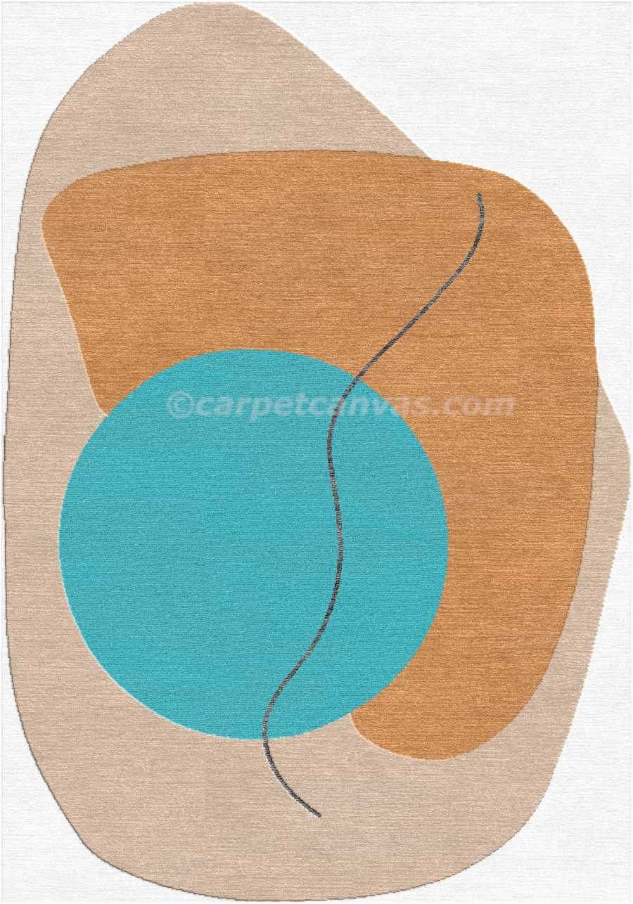 Hand tufted wool rug - Helia