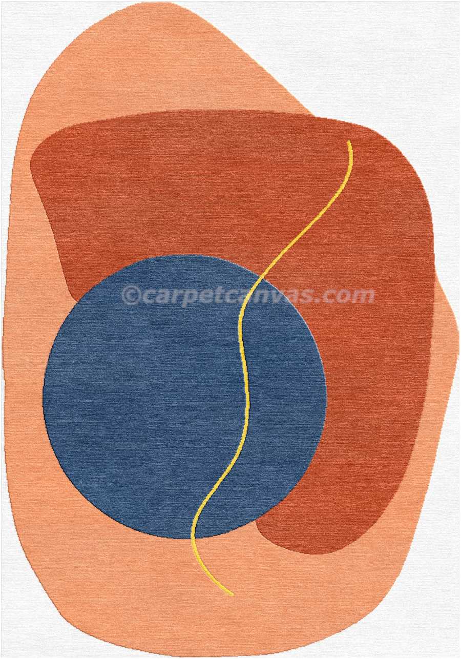 Hand tufted wool rug - Helia