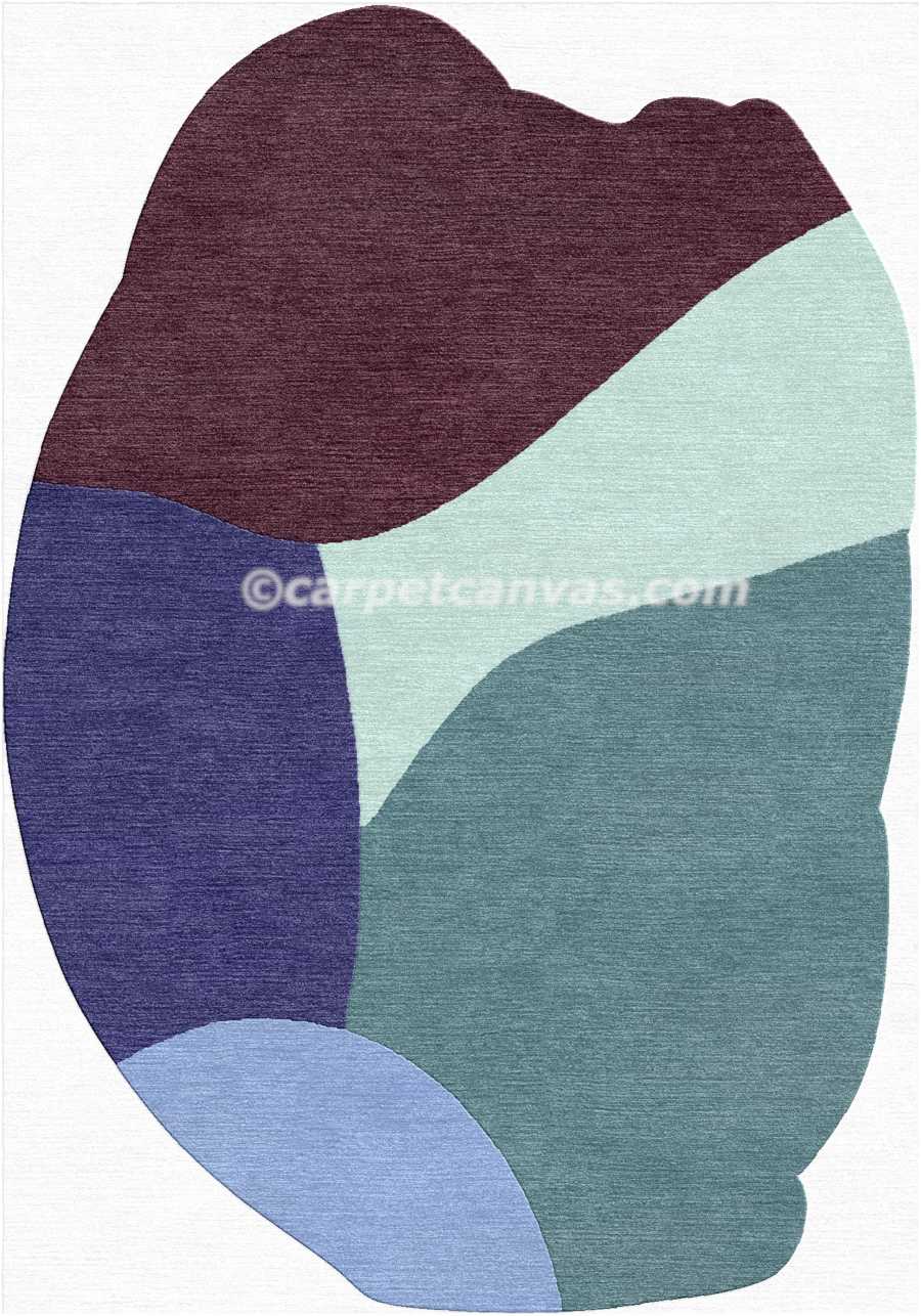 Hand tufted wool rug - Lily