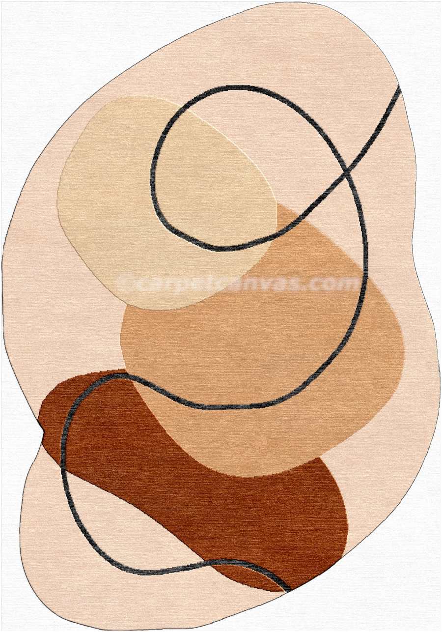 Hand tufted wool rug - Stela