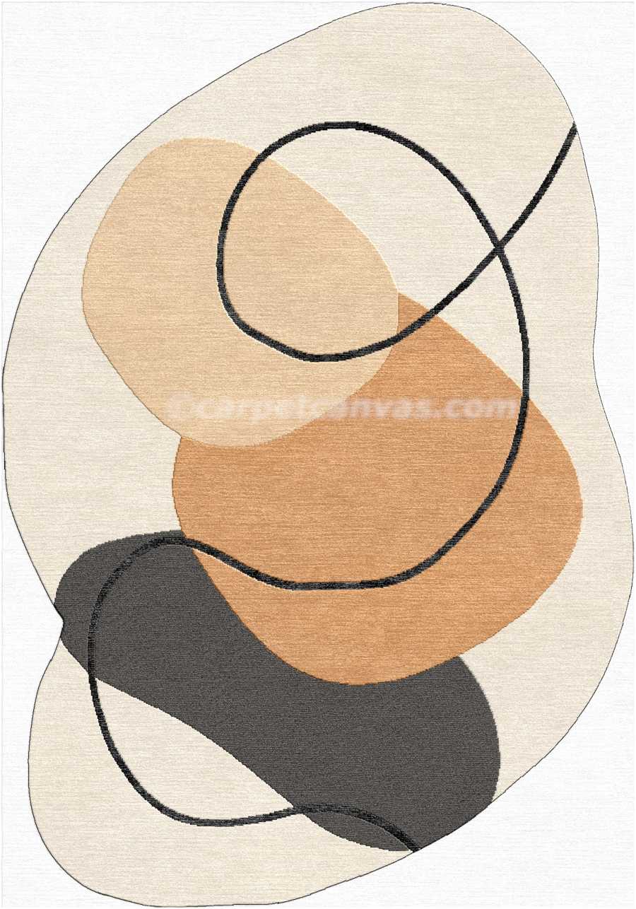 Hand tufted wool rug - Stela
