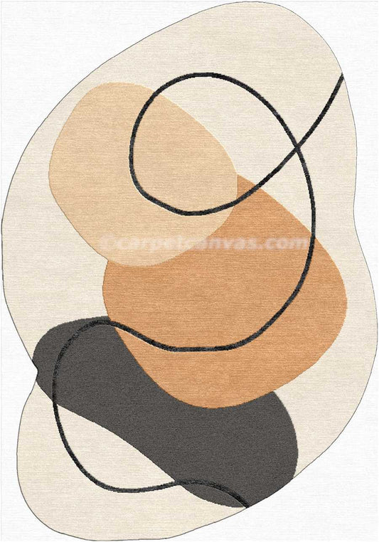 Hand tufted wool rug - Stela