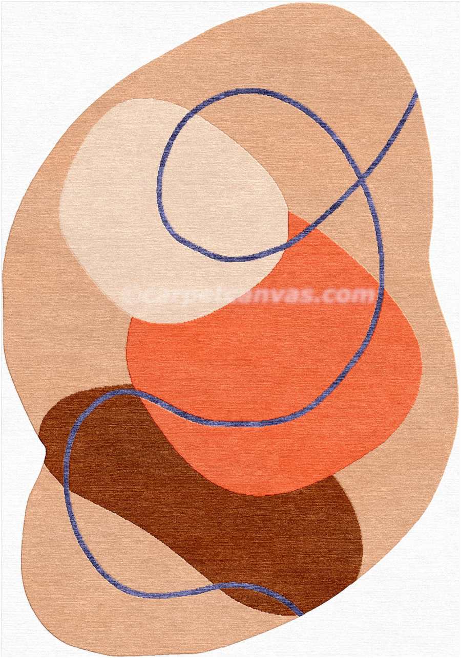 Hand tufted wool rug - Stela