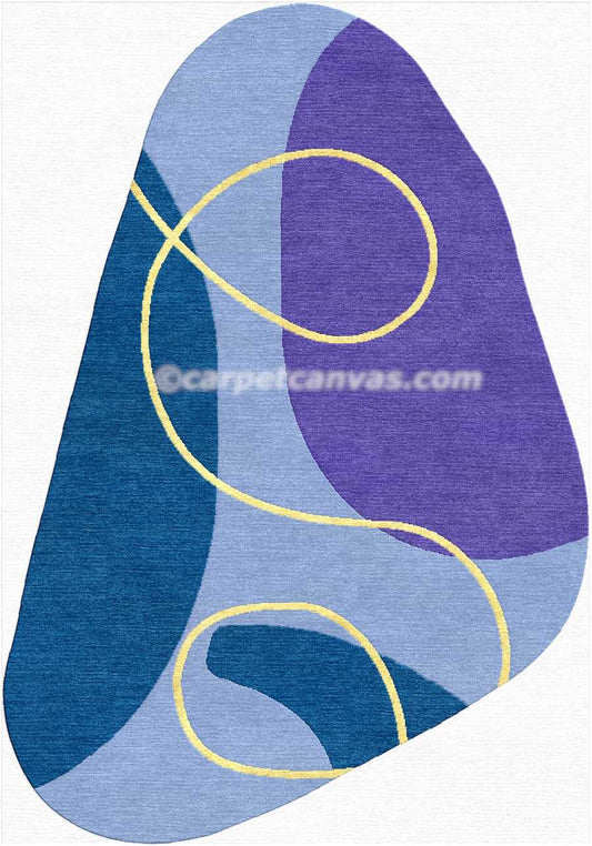 Hand tufted wool rug - Urban