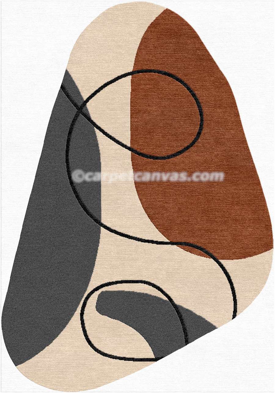 Hand tufted wool rug - Urban