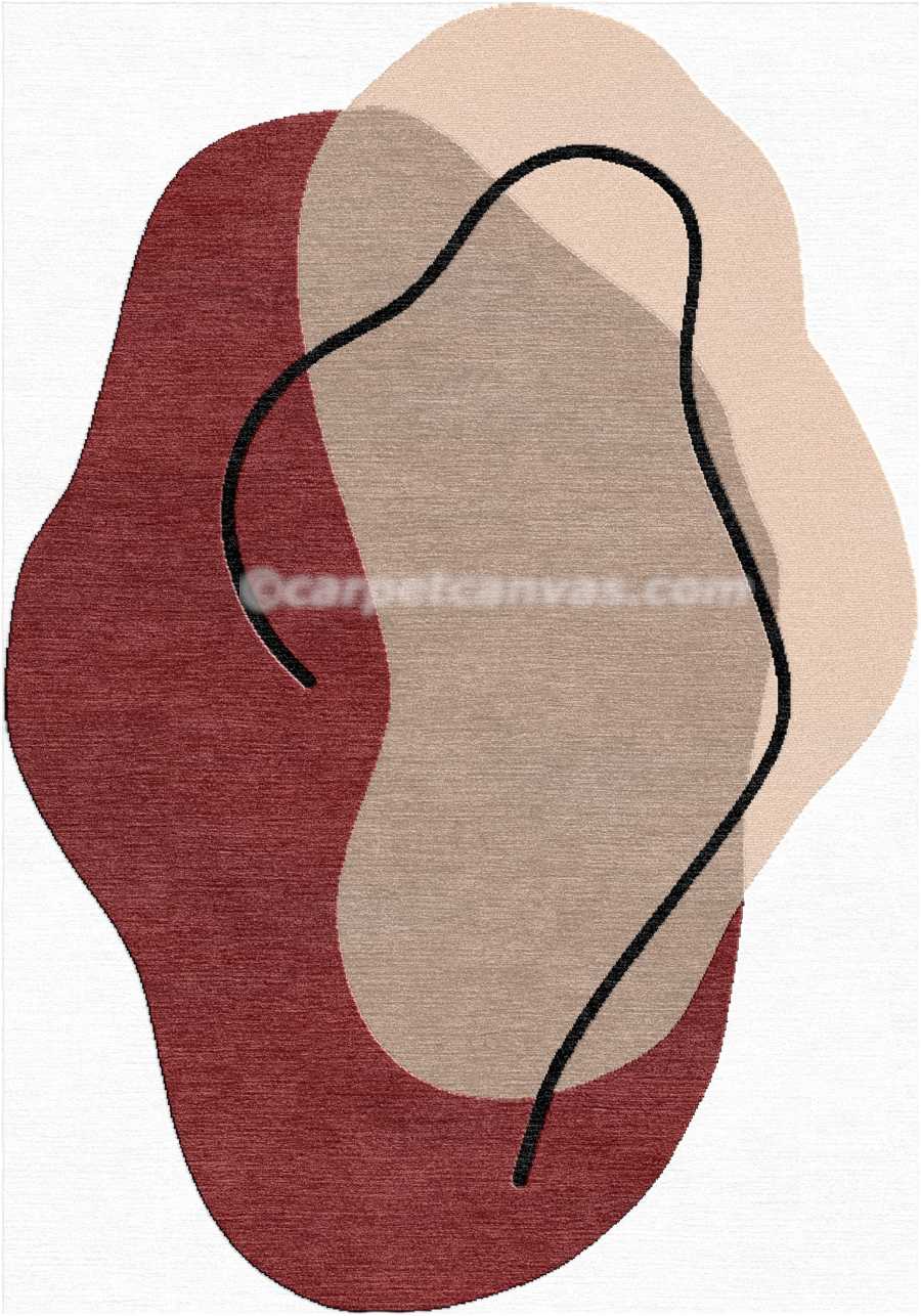 Hand tufted wool rug - Zara