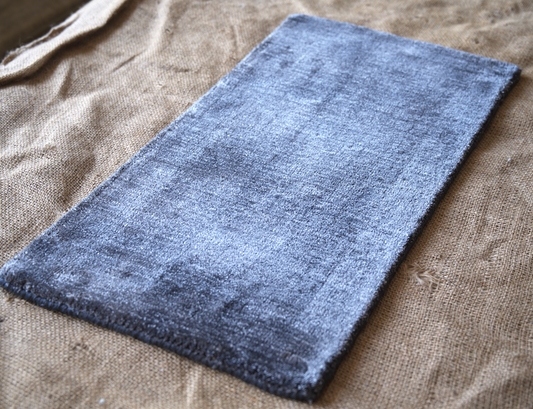 Hand Loom knotted-Surface-Tencel & Linen