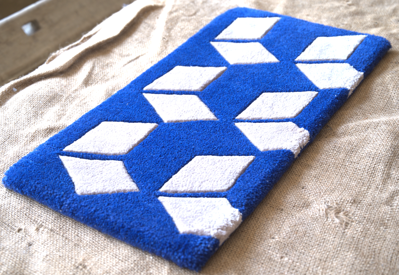 Hand Tufted-Surface-Wool-tencel