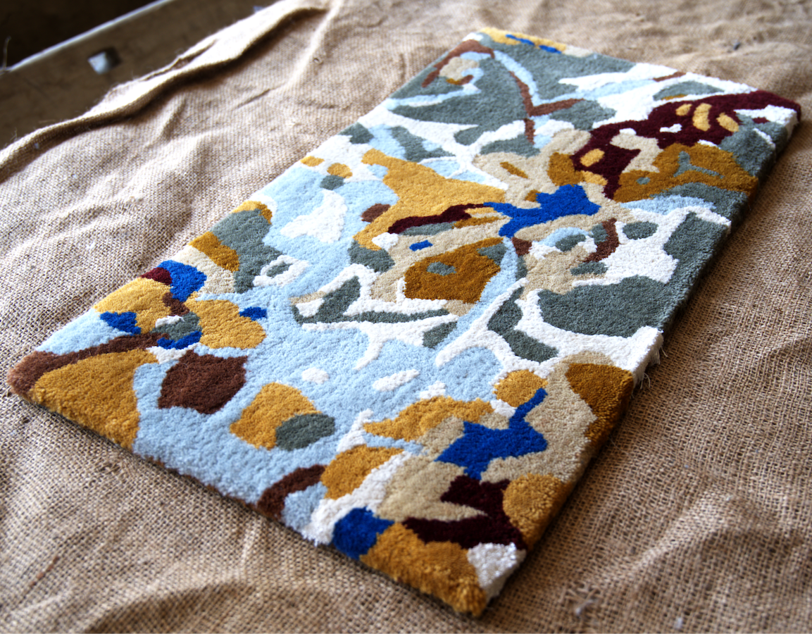 Hand Tufted-Surface-Wool & Viscose