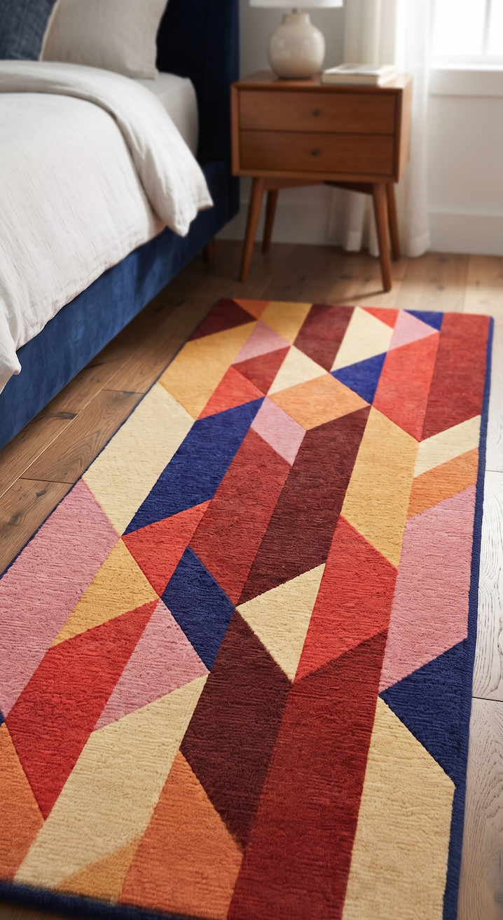 Bedside Runner - Trapezium