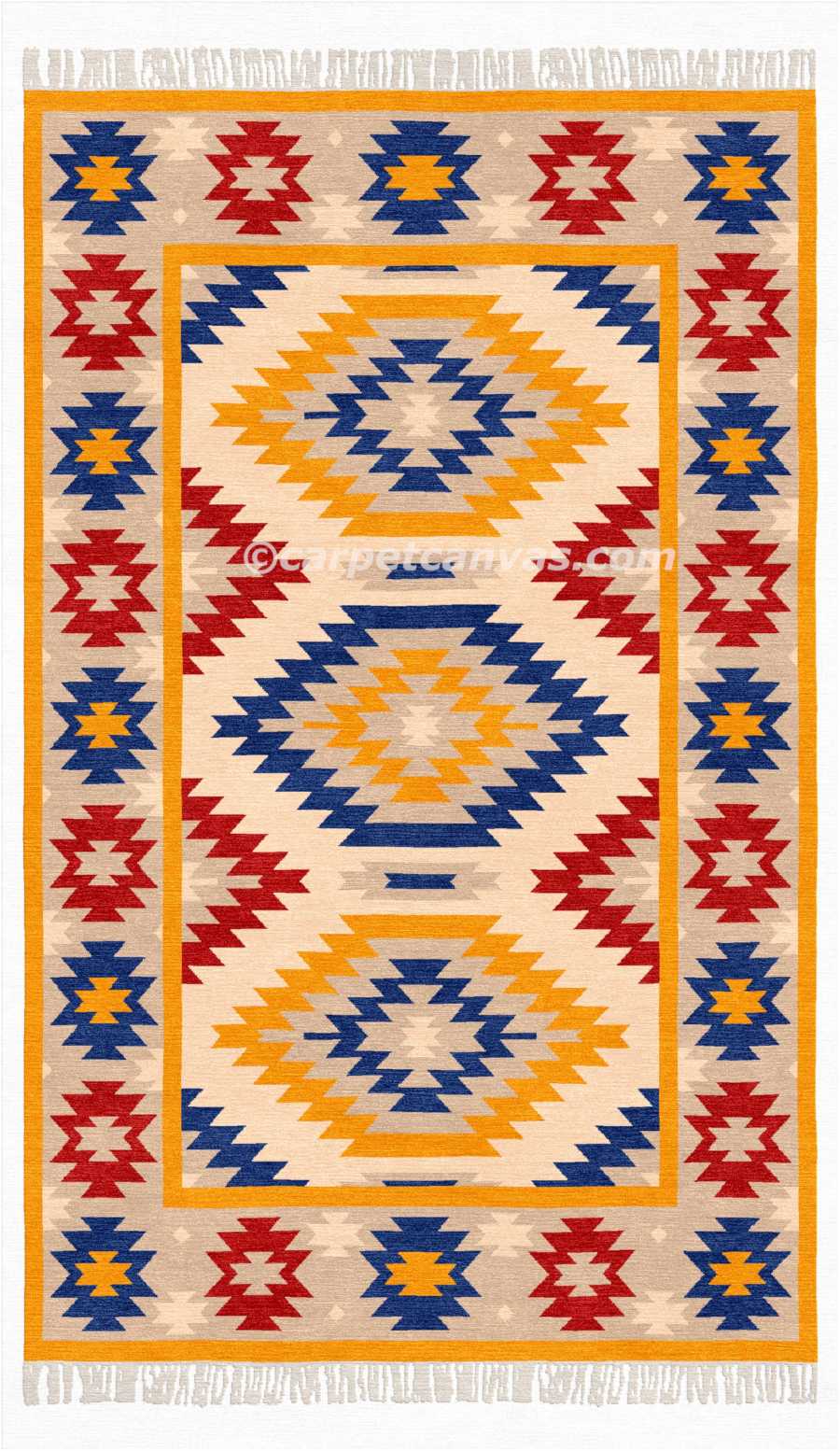 Wool Kilim Hand Made Dhurry - Surat