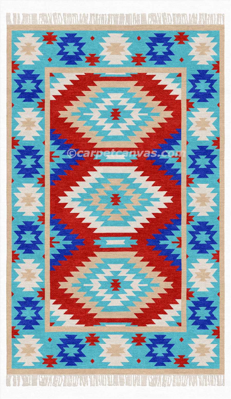 Wool Kilim Hand Made Dhurry - Surat