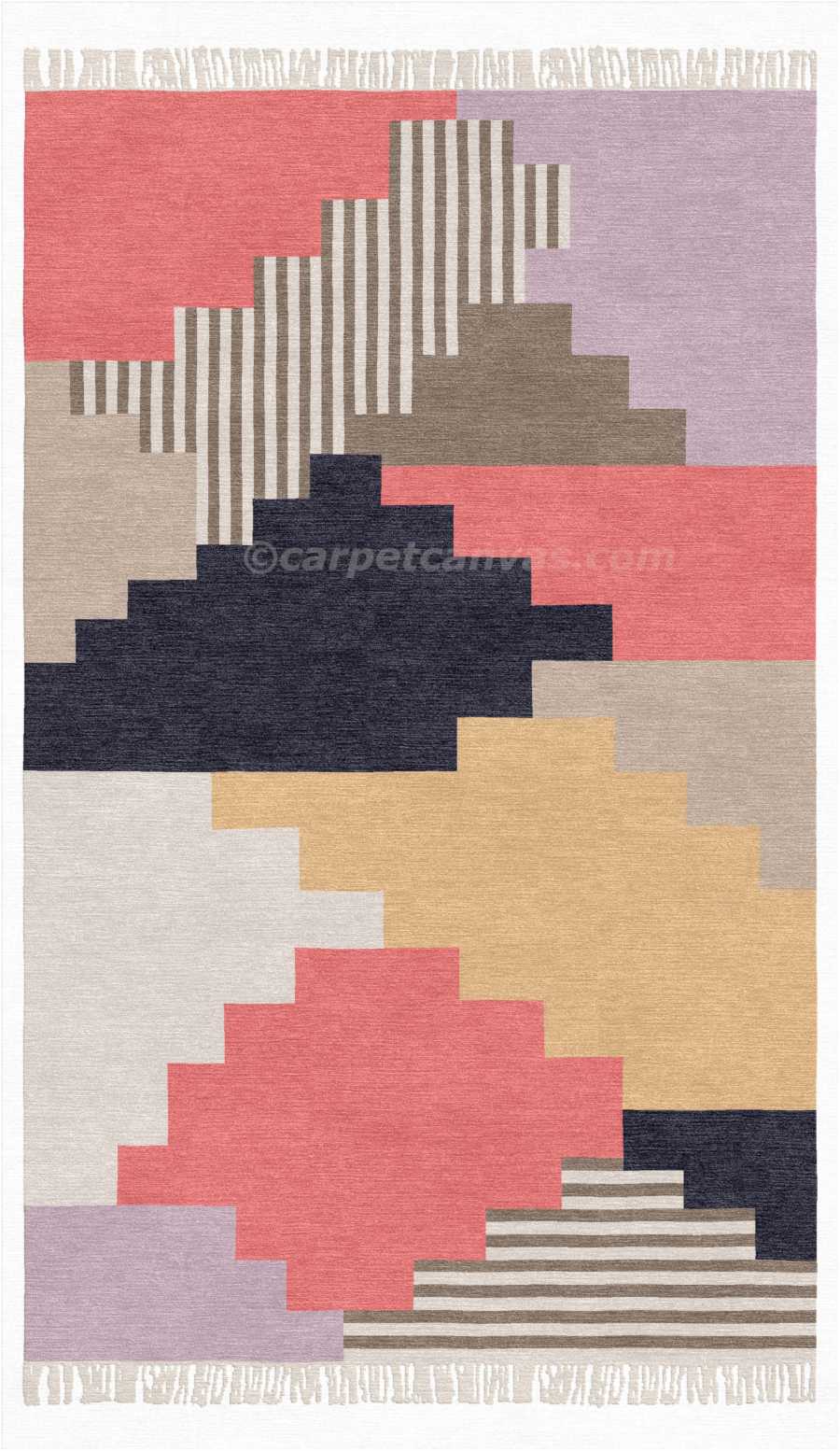 Wool Kilim Hand Made Dhurry - Tokyo