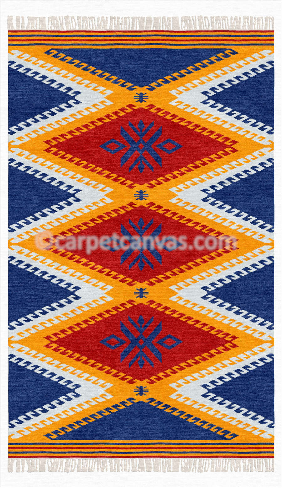 Wool Kilim Hand Made Dhurry - Melbourne