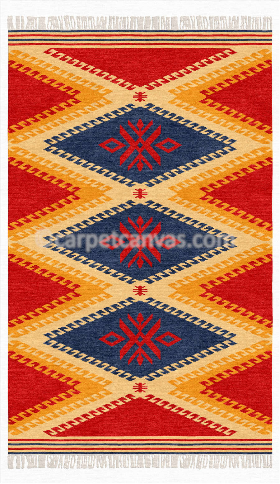 Wool Kilim Hand Made Dhurry - Melbourne