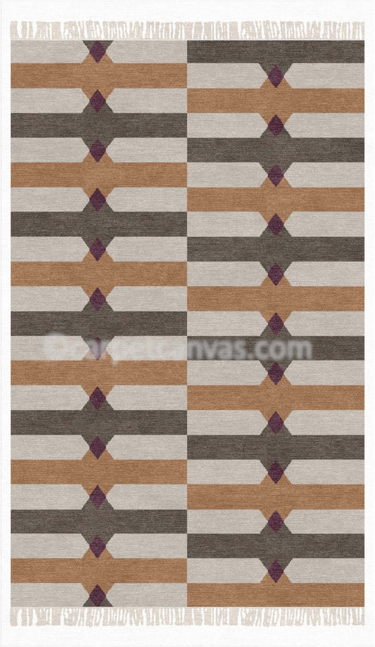 Wool Kilim Hand Made Dhurry - Prayag