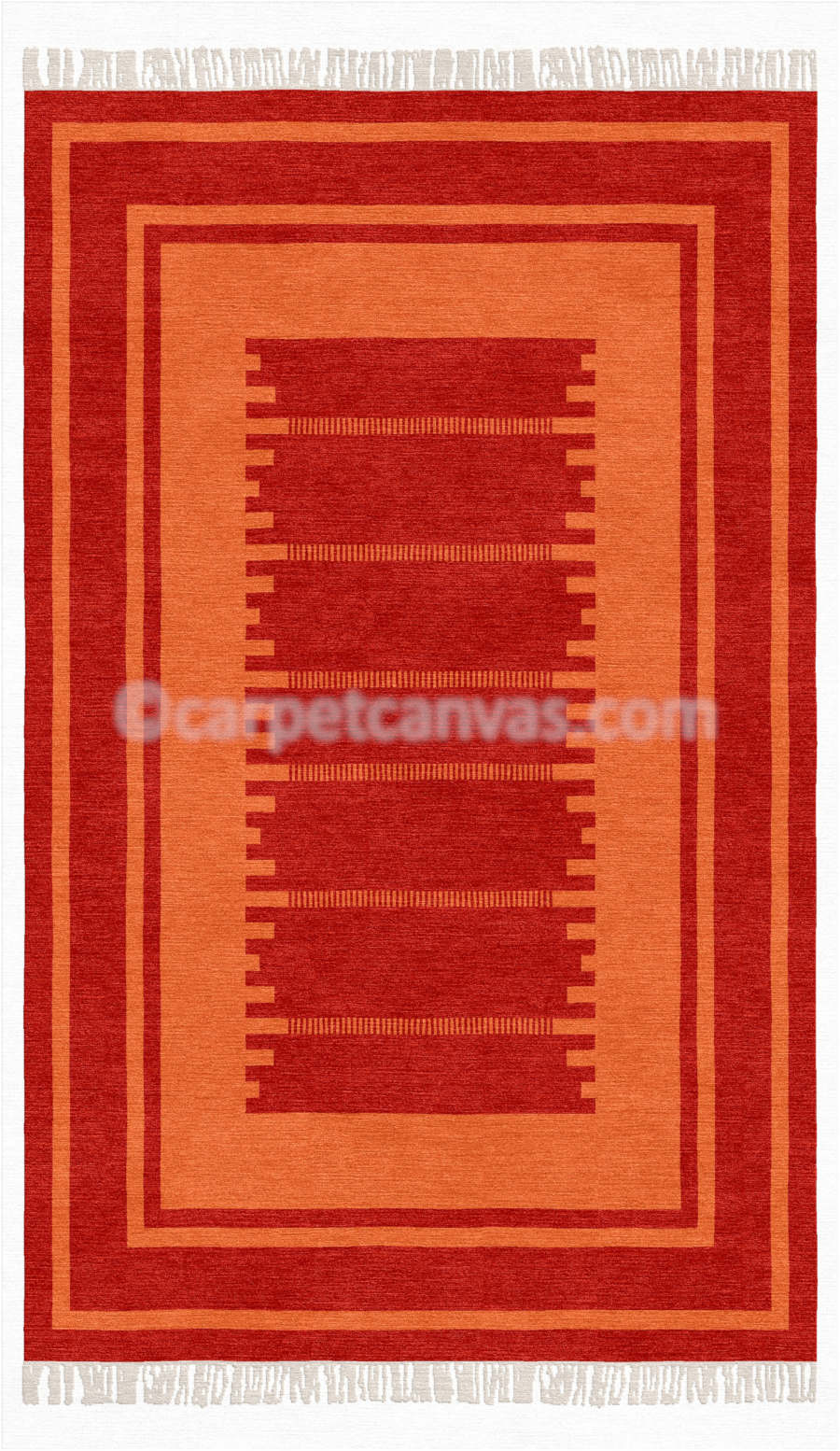 Wool Kilim Hand Made Dhurry - Puri