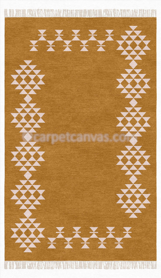 Wool Kilim Hand Made Dhurry - Stars