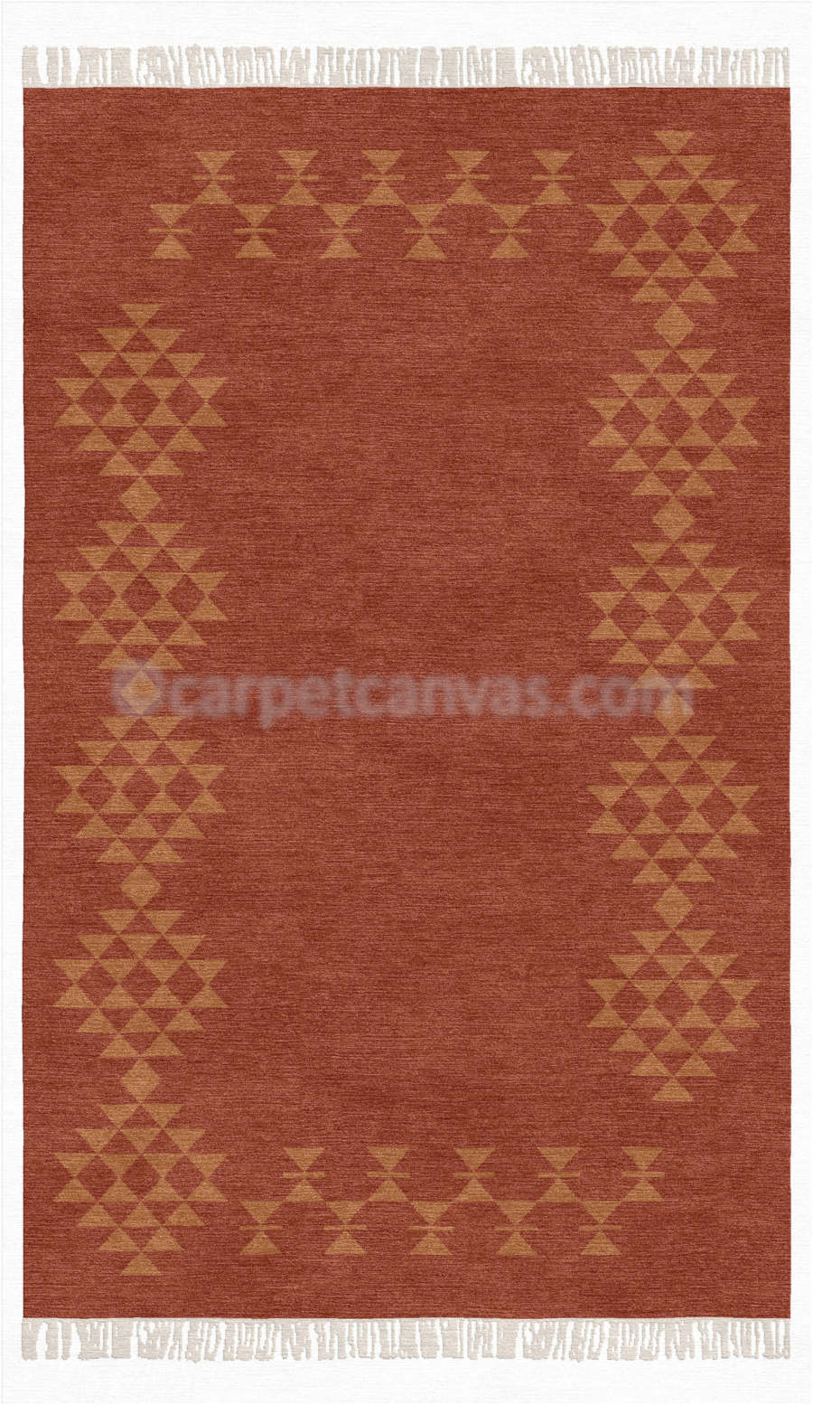 Wool Kilim Hand Made Dhurry - Stars