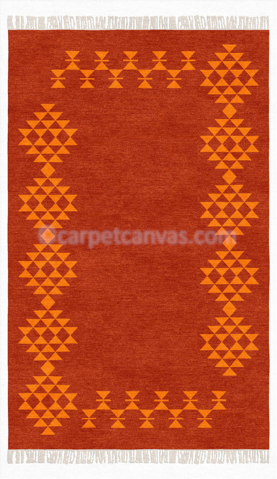 Wool Kilim Hand Made Dhurry - Stars