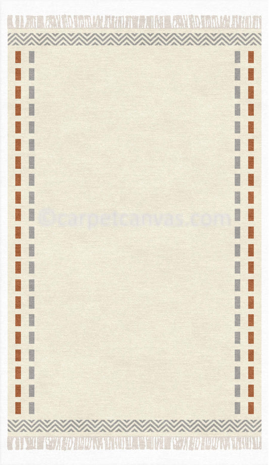 Wool Kilim Hand Made Dhurry - Strips