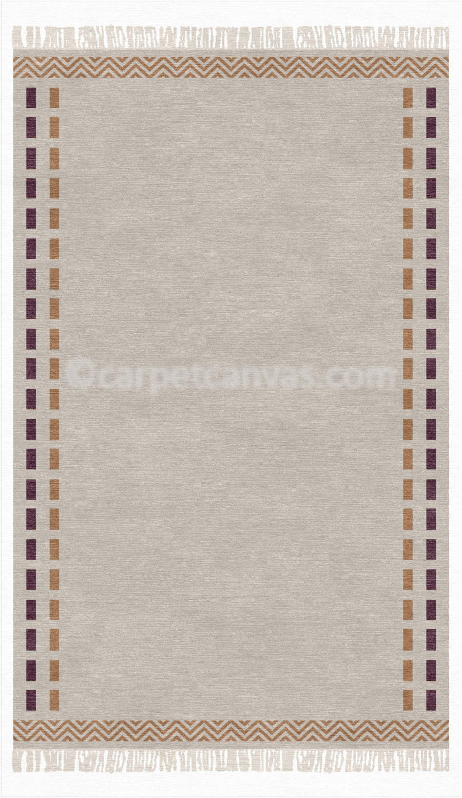 Wool Kilim Hand Made Dhurry - Strips