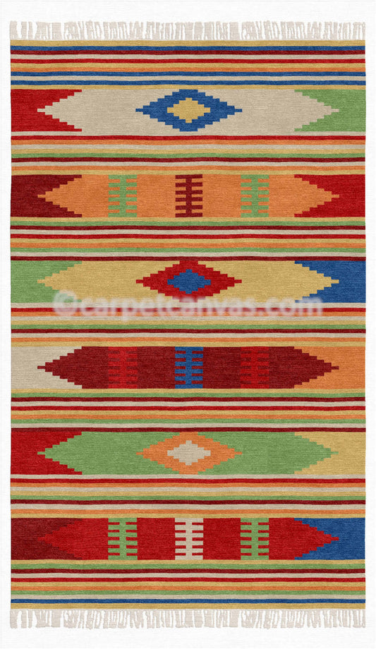 Wool Kilim Hand Made Dhurry - Venus