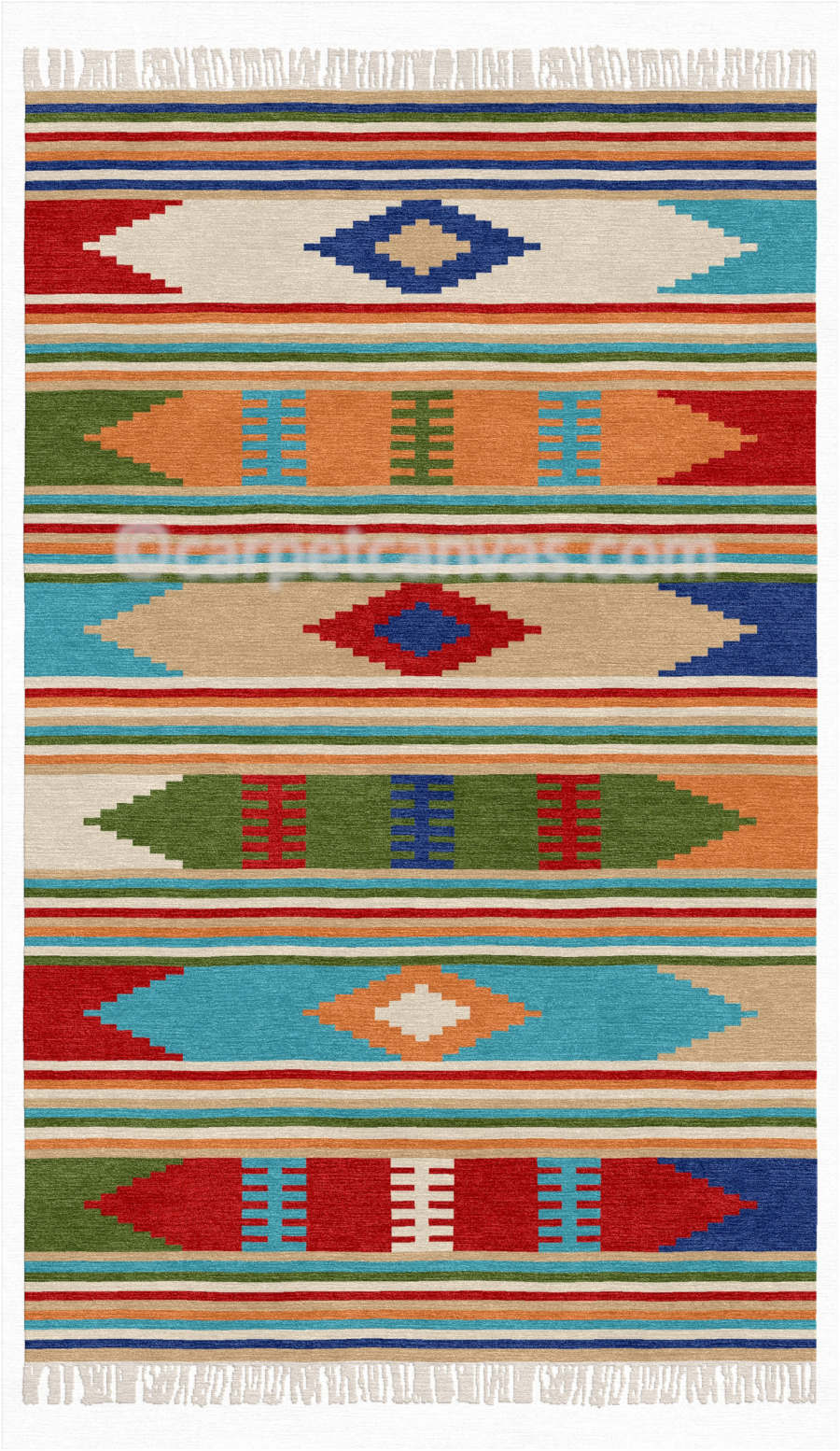 Wool Kilim Hand Made Dhurry - Venus