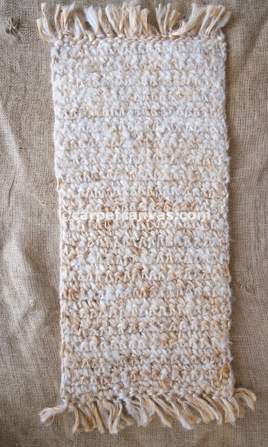 Punja Loom Flat Weave Surface Wool